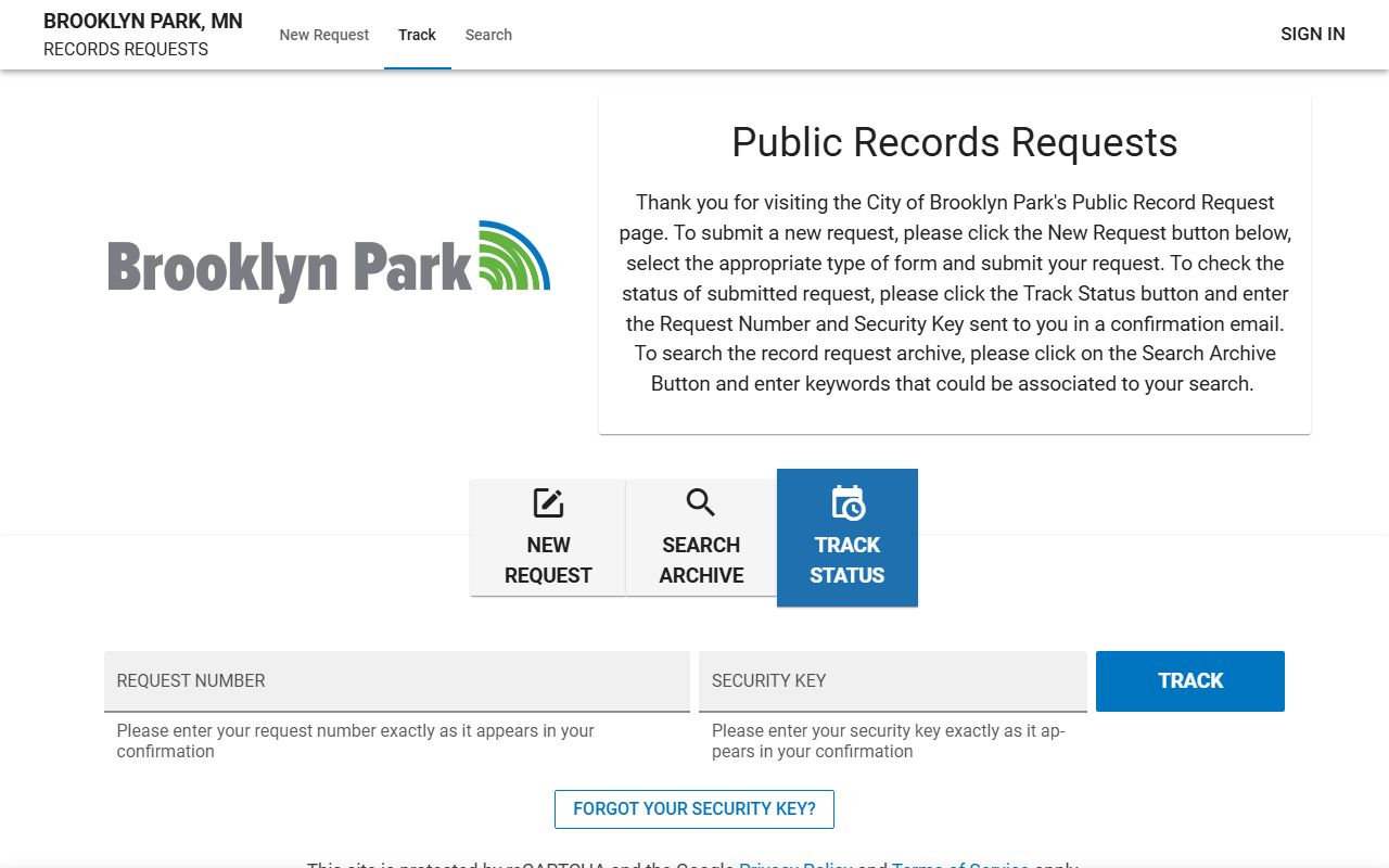 Brooklyn Park court docket records - police records portal